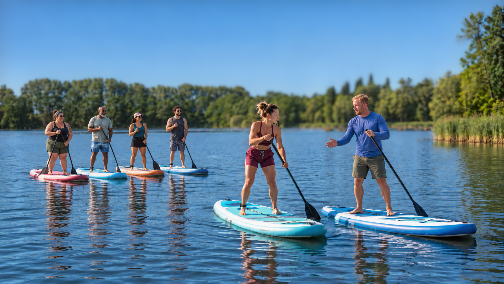 SUP-Paddeling lernen